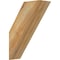 Ekena Millwork 4"W x 10"D x 14"H Traditional Rough Sawn Knee Brace, Western Red Cedar BRC04X10X14TRA00RWR - alternate 1